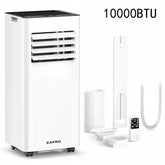 Portable Air Conditioner - 4-in-1 Quiet Residential Unit with Cooling Portable Fan, Dehumidifier, Remote Control, Sleep Mode, 24H Timer, 62°F-86°F, Washable Filters, 13.4x11.8x27in for Bedroom, Kitchen to Beat the Heat Up to 450 Sq. Ft, Cooling Fan,