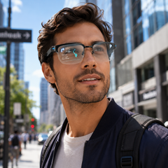AI Smart Glasses with Display – Real-Time Translation, Navigation & Music