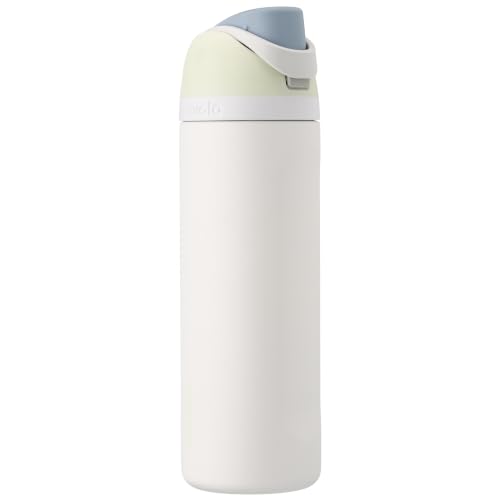 Owala FreeSip Insulated Stainless Steel Water Bottle with Straw for Sports and Travel, Leak Proof, BPA-Free, 710ml, Iced Bree