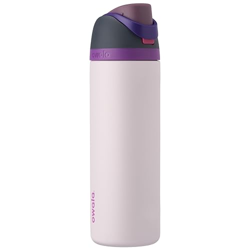 Owala FreeSip Insulated Stainless Steel Water Bottle with Straw for Sports and Travel, Leak Proof, BPA-Free, 710ml, Iced Bree