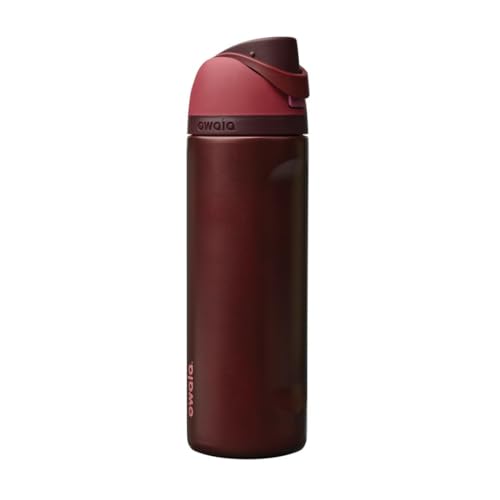 Owala FreeSip Insulated Stainless Steel Water Bottle with Straw for Sports and Travel, Leak Proof, BPA-Free, 710ml, Iced Bree
