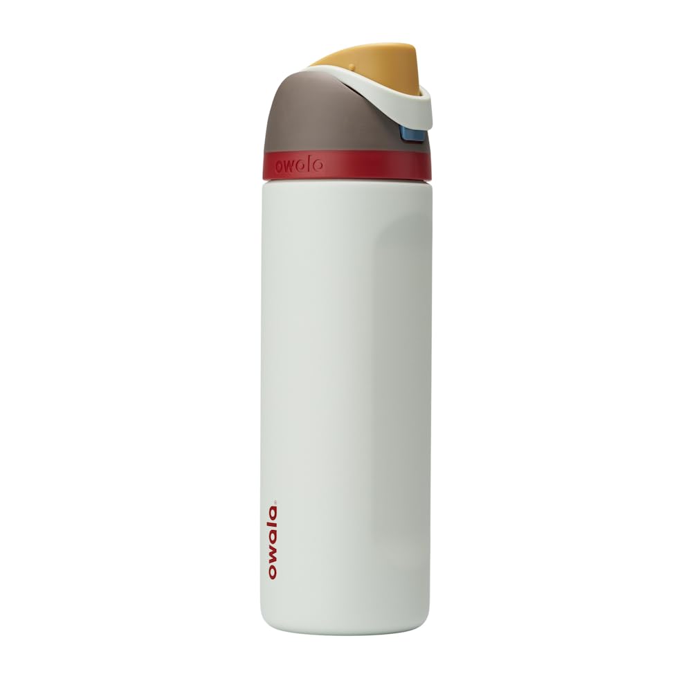 Owala FreeSip Insulated Stainless Steel Water Bottle with Straw for Sports and Travel, Leak Proof, BPA-Free, 710ml, Iced Bree
