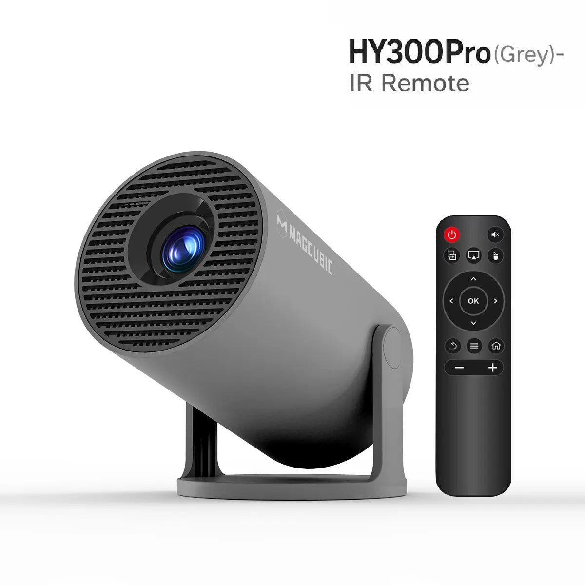 HY300Pro Projector 290ANSI Android 14 Dual WiFi6 8K 4K Decode Auto Keystone Correction Wireless BT5.4 130"Screen 1280*720P Built-in Speaker AllwinnerH726 Mini Portable Outdoor Gift Projectors for bedroom #SohoChic