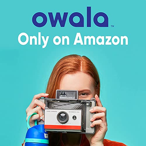 Owala FreeSip Insulated Stainless Steel Water Bottle with Straw for Sports and Travel, Leak Proof, BPA-Free, 710ml, Iced Bree