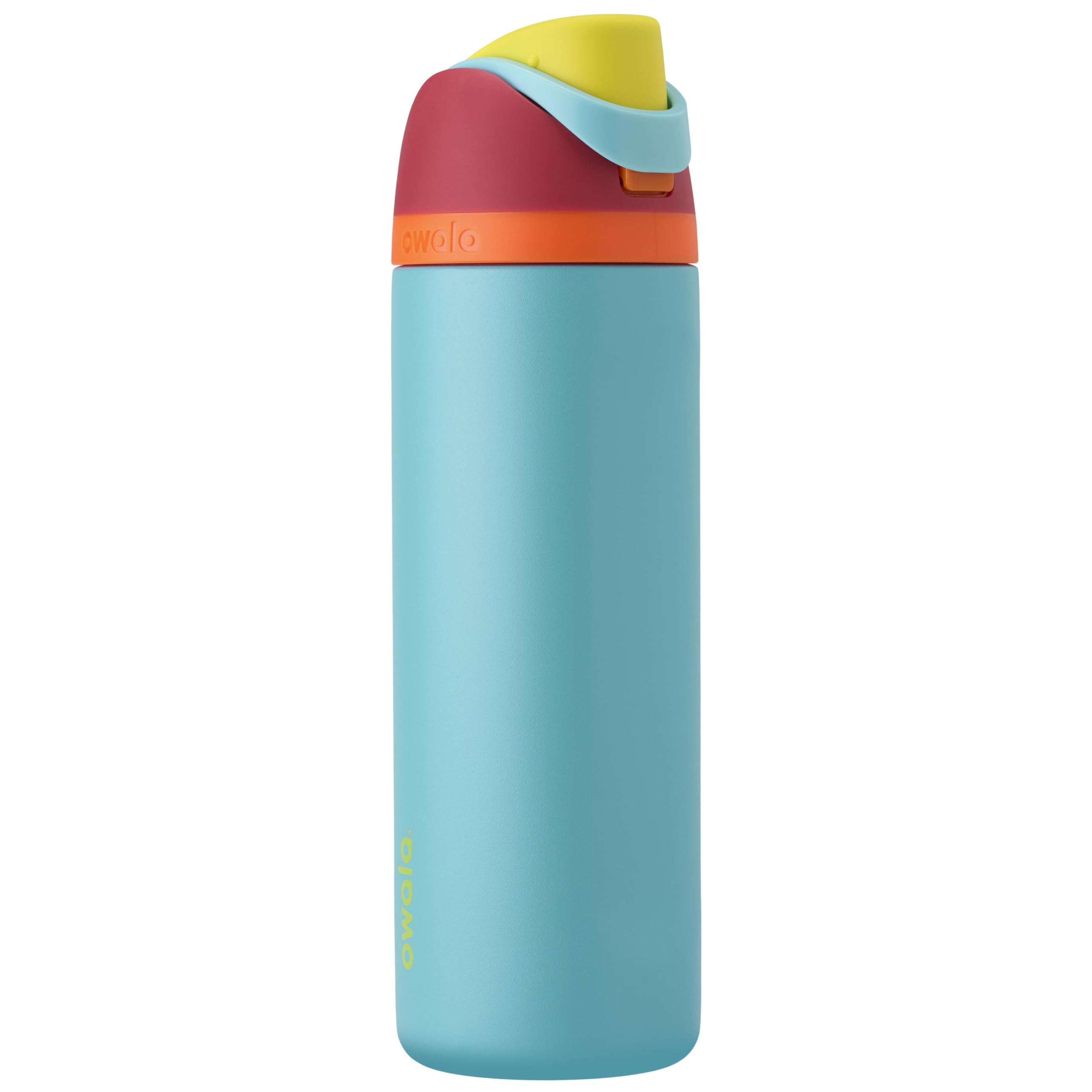 Owala FreeSip Insulated Stainless Steel Water Bottle with Straw for Sports and Travel, Leak Proof, BPA-Free, 710ml, Iced Bree