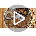 Roe Tenpo Air Fryer Liners, 100Pcs Disposable Baking Parchment Paper, Non-Stick & Greaseproof, Air Fryer Accessories for Ninj