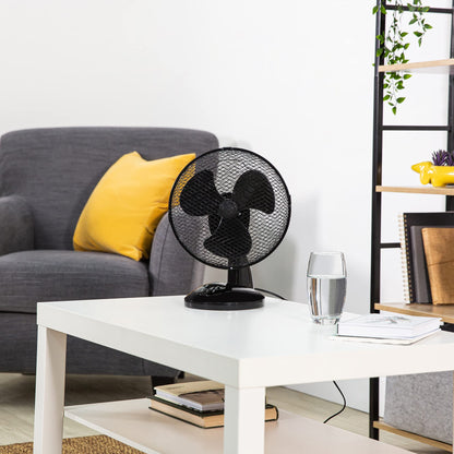 Zanussi 16" Inch, Lightweight, Pedestal Fan, 3 Speeds, Wide-Angled Oscillation, Powerful Airflow, Adjustable Height, Black - 
