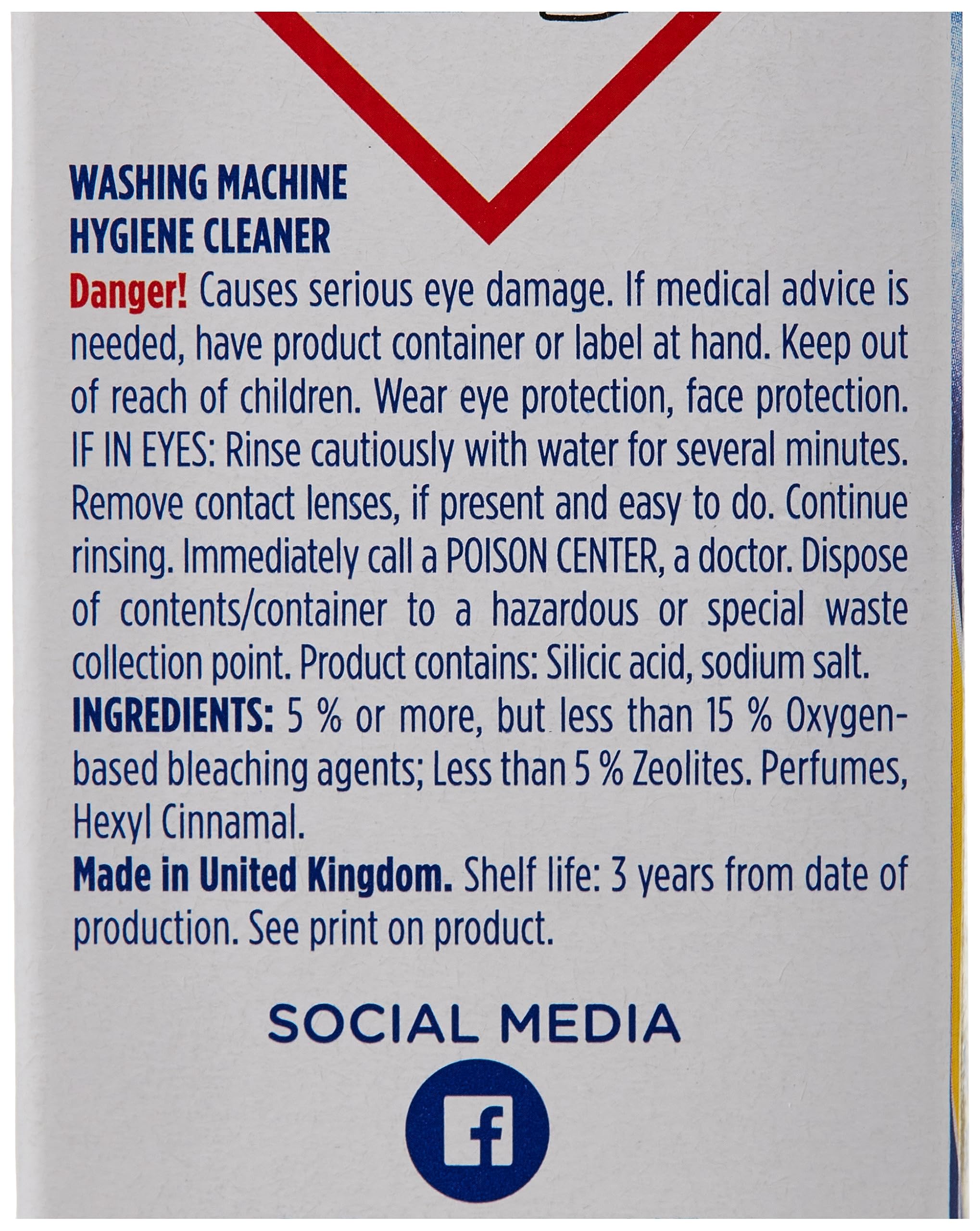 Dr. Beckmann Service-it Deep Clean Washing Machine Cleaner, 250g | Lemon Fresh scent, Removes 99.99% of bacteria, fungi & vir