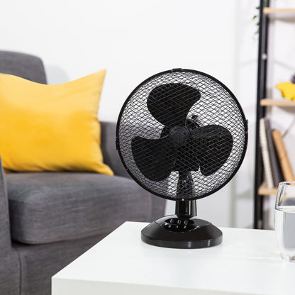 Zanussi 16" Inch, Lightweight, Pedestal Fan, 3 Speeds, Wide-Angled Oscillation, Powerful Airflow, Adjustable Height, Black - 