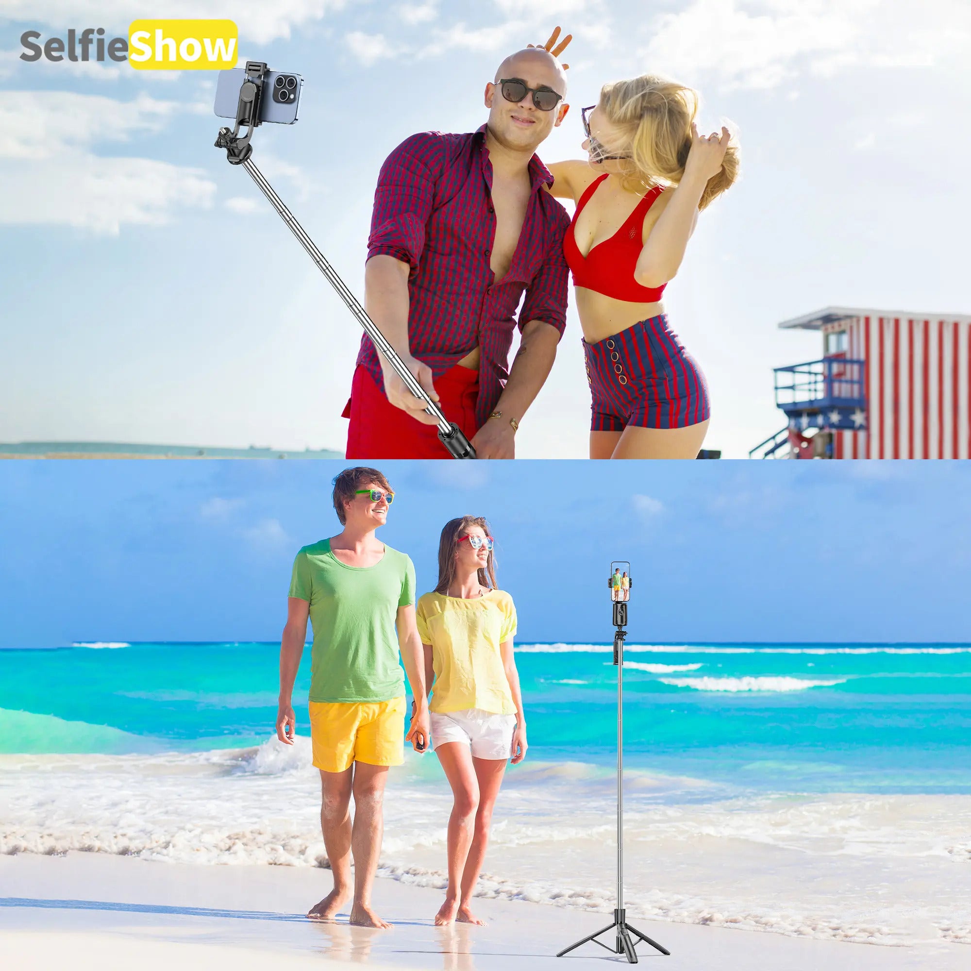 Smart AI Face-Tracking Phone Tripod Selfie Stand, 360° Pan and Tilt with Stabilization for Home and Outdoor Use #TOP PICKS